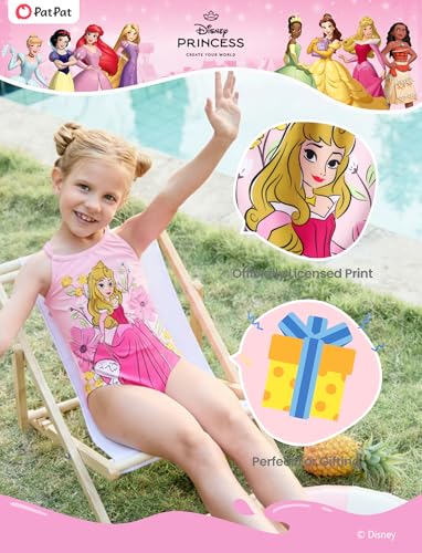 Image of Disney Stitch Marvel Frozen Elsa Girls Swimsuits UPF 50+ One Piece Bathing Suits Sport Summer Swimwear for Kids Size 3-13Y