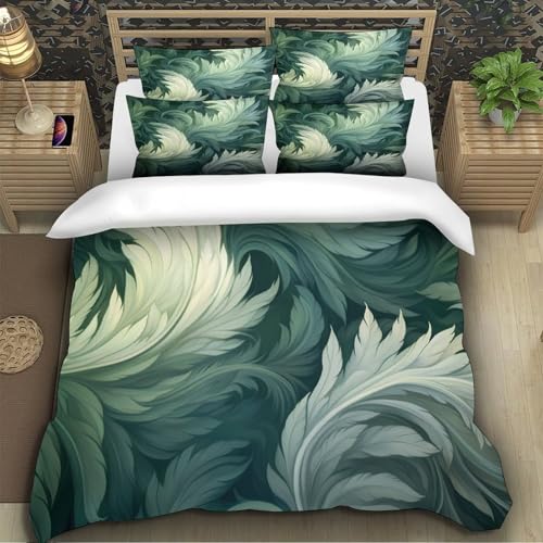 Housse de couette poissons 3D en microfibre résistante ultra douce