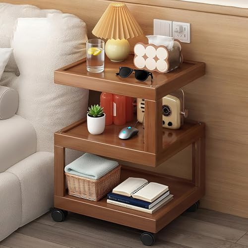 WYRNOBRX EH[ibgރxbhTChe[u 㕗iCge[u 20C` LX^[t ؐiCge[u \t@TChe[u Jg[X^C^ QƃItBXɍœK I[v[t[Xy[X,Walnut color/b