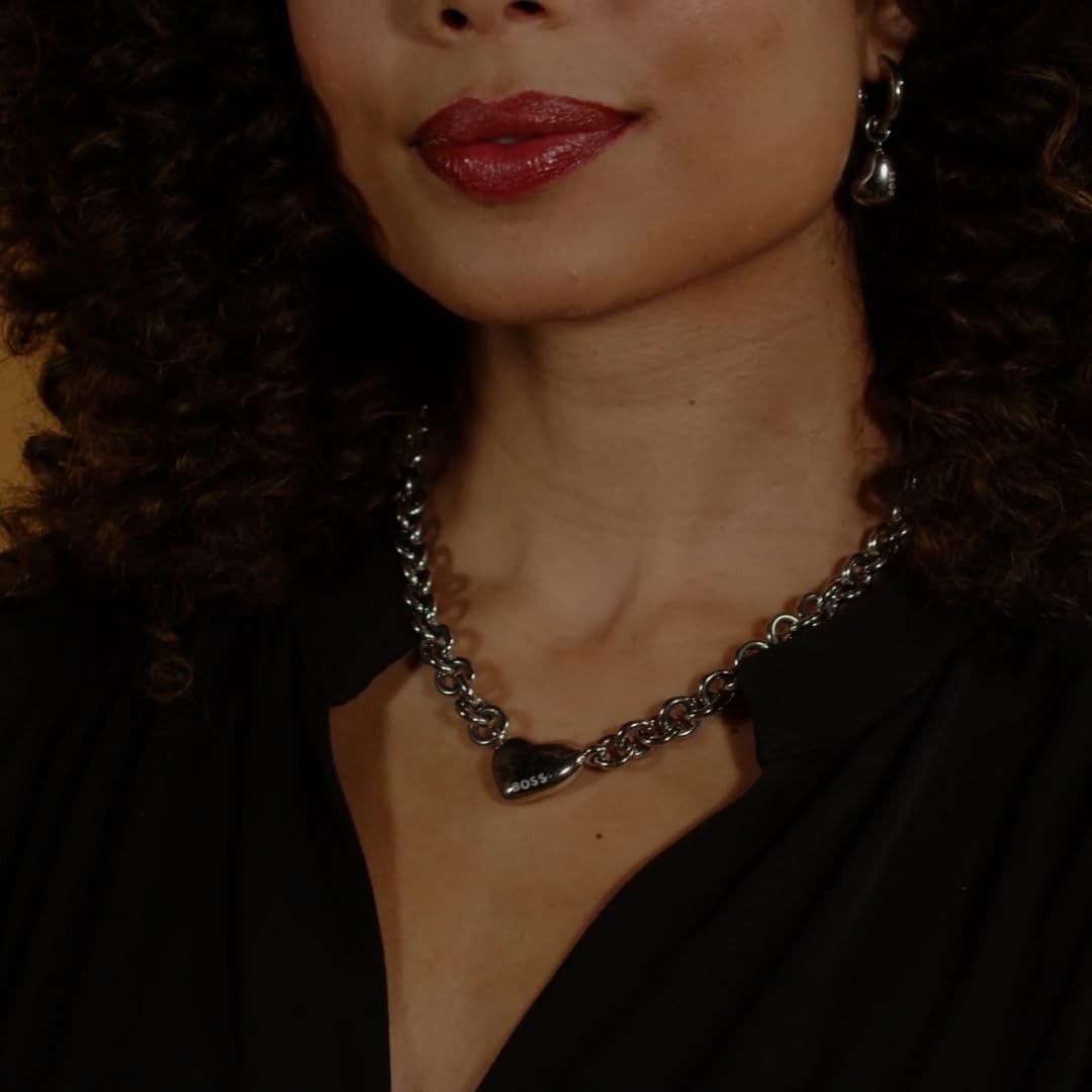 BOSS Jewelry Collier en chaîne pour Femme Collection HONEY LOVE en Acier inoxidable et or jaune