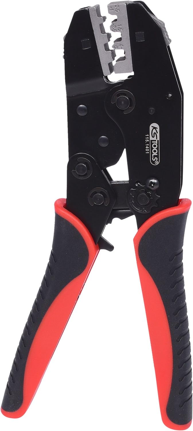 KS Tools 115.1435 Szczypce zacisk. dla koncówek wtykowych, Ø0.5-6mm²