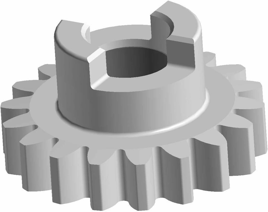 Polaris Snowmobile Pinion Gear Assembly, Genuine OEM Part 1341075, Qty 1