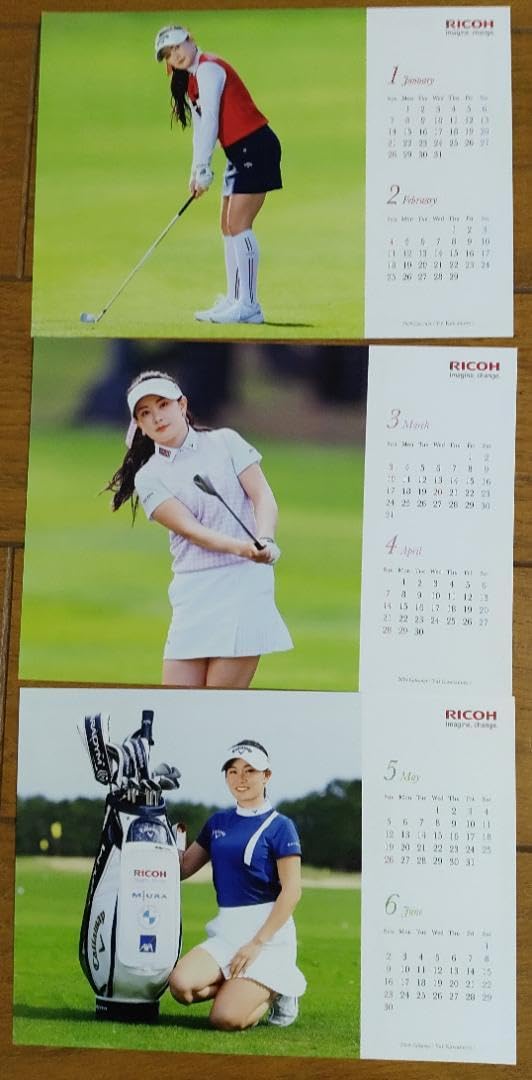 Amazon.co.jp: 河本結選手2024卓上カレンダー 非売品 : 文房具