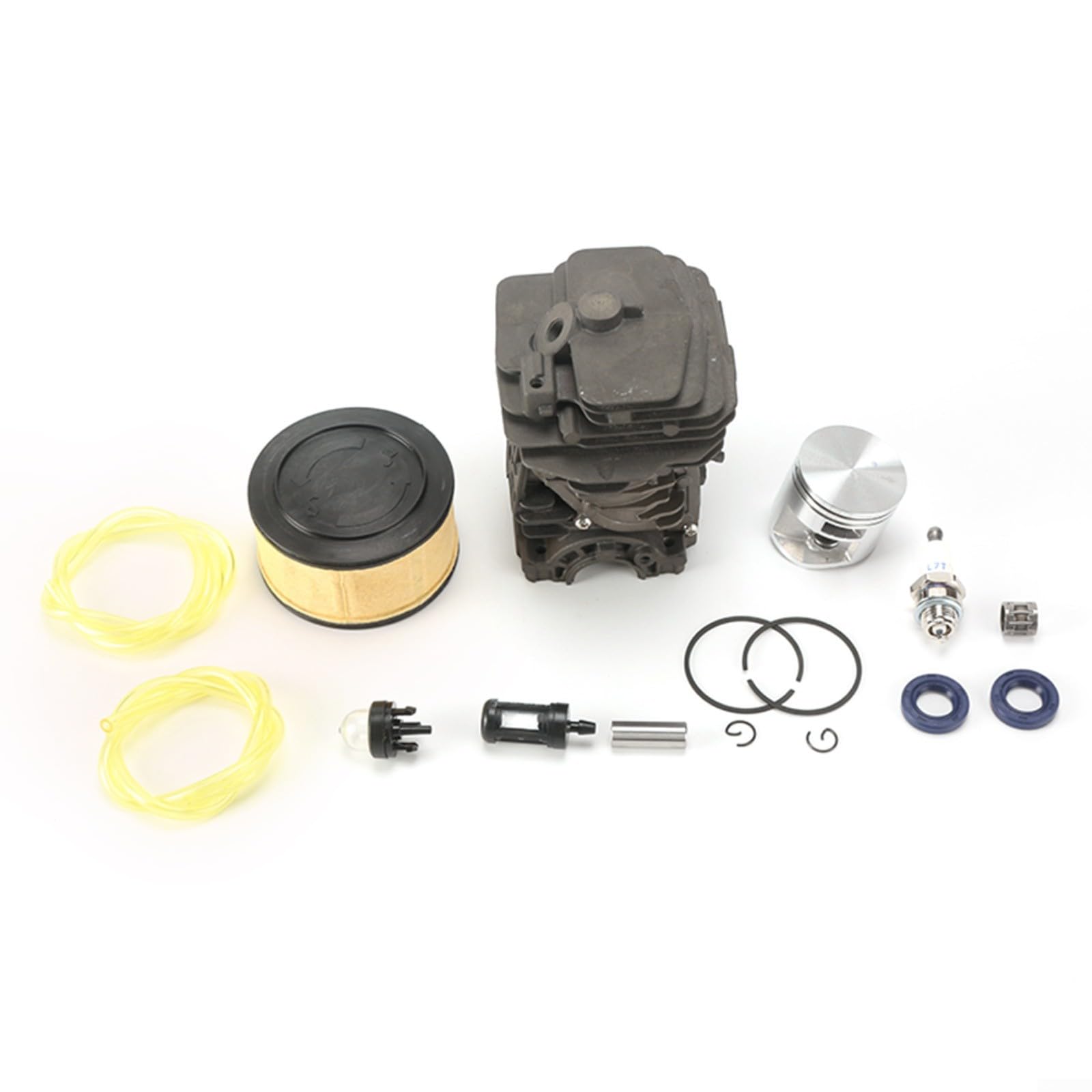 Kit de pistón de cilindro de motosierra para M 51 y para modelos MS 251, pieza de repuesto de 44 mm de diámetro