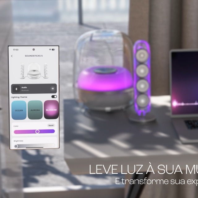 Harman Kardon, Caixa de Som, SoundSticks 5, 2.1, Bluetooth