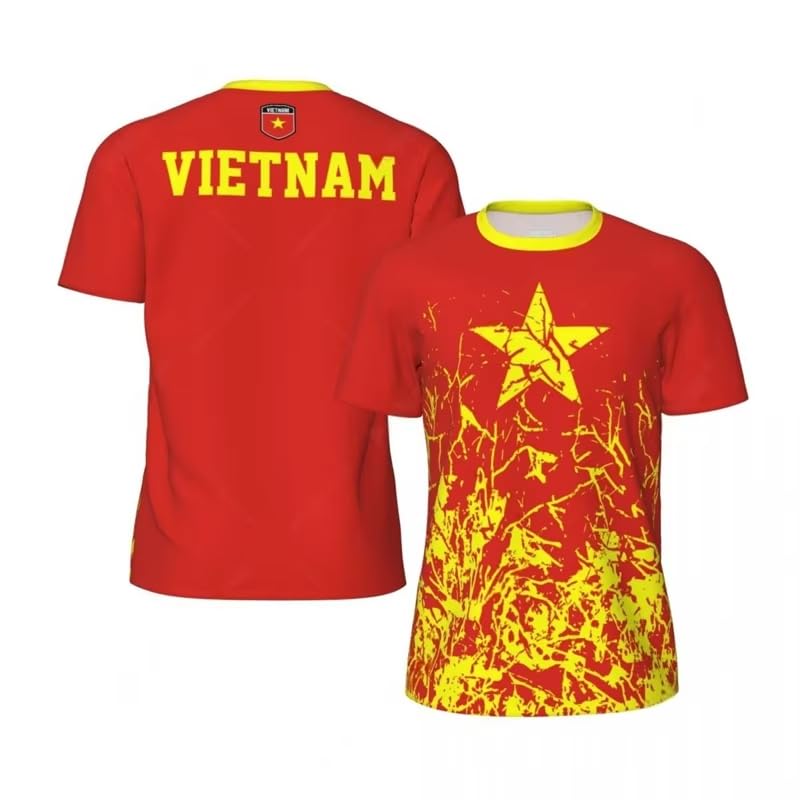 T-shirt sport Vietnam respirant et léger idéal pour la course et le cyclisme intensif