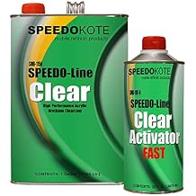 Clear Coat 2K Acrylic Urethane, SMR-1150/1101-Q 41 Gallon Clearcoat Fast Kit.