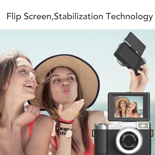 Cámara Digital 4K con pantalla giratoria de 2.8 pulgadas miniatura 7