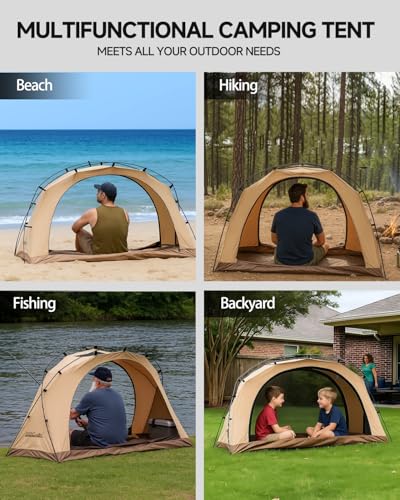 Carpa para mochilero para 1 persona liviana miniatura 5