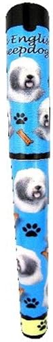 Bolígrafo de gel Old English Sheepdog Easy Glide, recargable con un agarre perfecto, ideal para el uso diario, regalo perfecto para cualquier ocasión