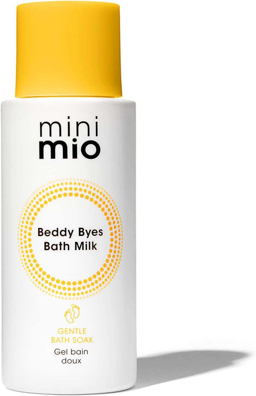 Mini Mio Beddy Byes Bath Milk 200ml | Suitable for Newborns and Sensitive skin, Vegan, Cruelty-free, Dermatologically tested, Paediatrician approved