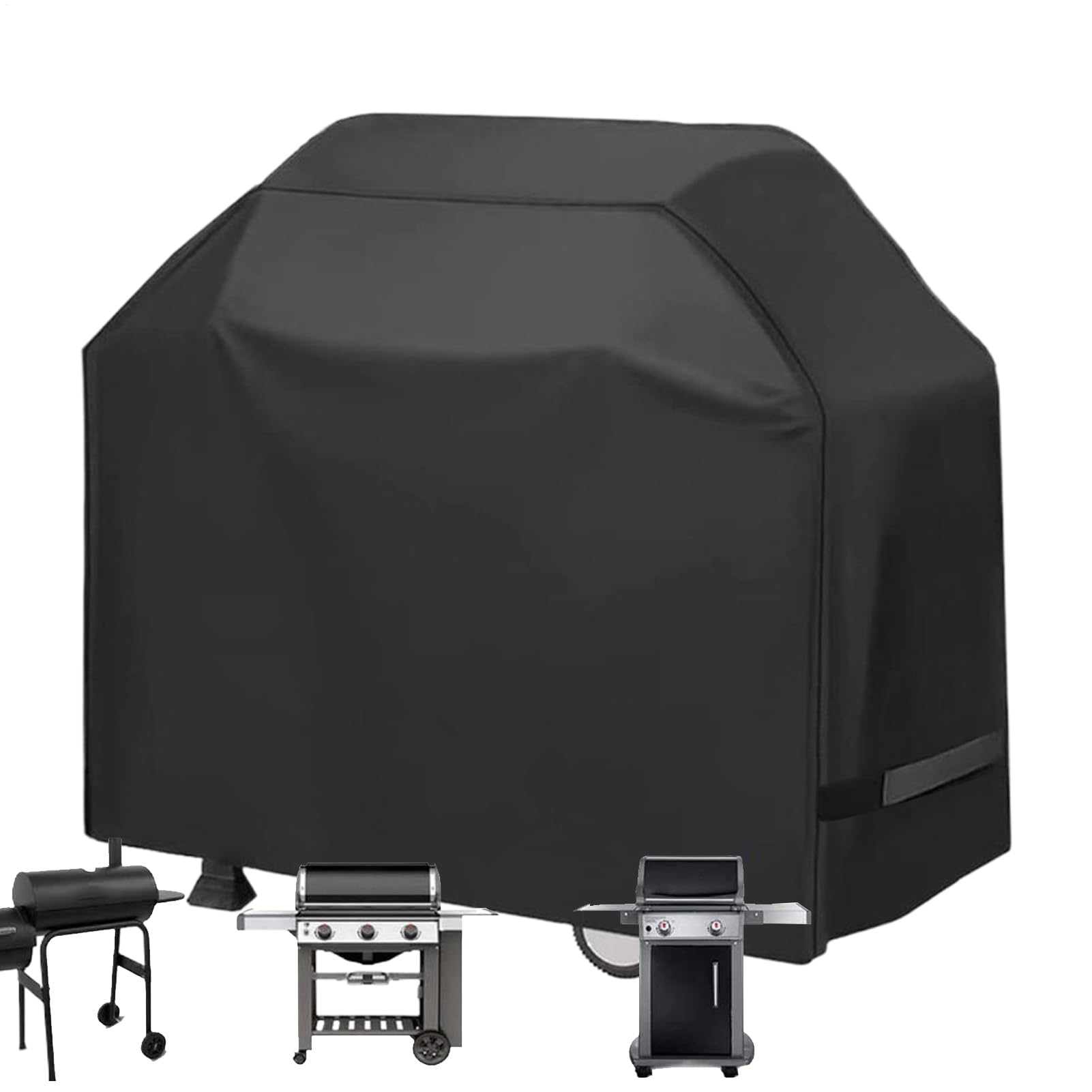 Housse de barbecue imperméable pour chariot de cuisine extérieure et jardin