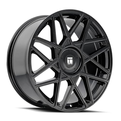 Touren 3266 Black Wheel with Glossy (18 x 8. inches /5 x 112 mm, 35 mm Offset)