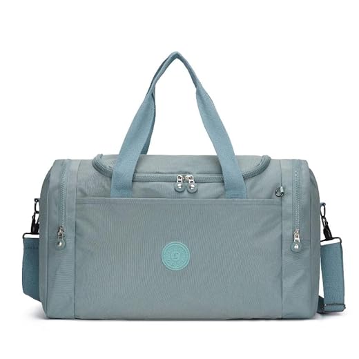 Bolsa Mala Grande Feminina para Academia e Viagem de Mão e ombro (1, marrom)