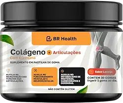 Colágeno com Cúrcuma – 30 Gomas