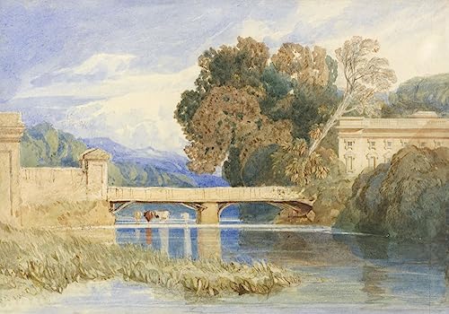 Affiche Toile Château Navarre Près d'Evreux Normandie Impression Art 60x90cm