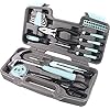 Your Fixx 39-Piece Tool Kit -General Home Improvement & Repair Tool Set with Plastic Hard Case Storage Carrier