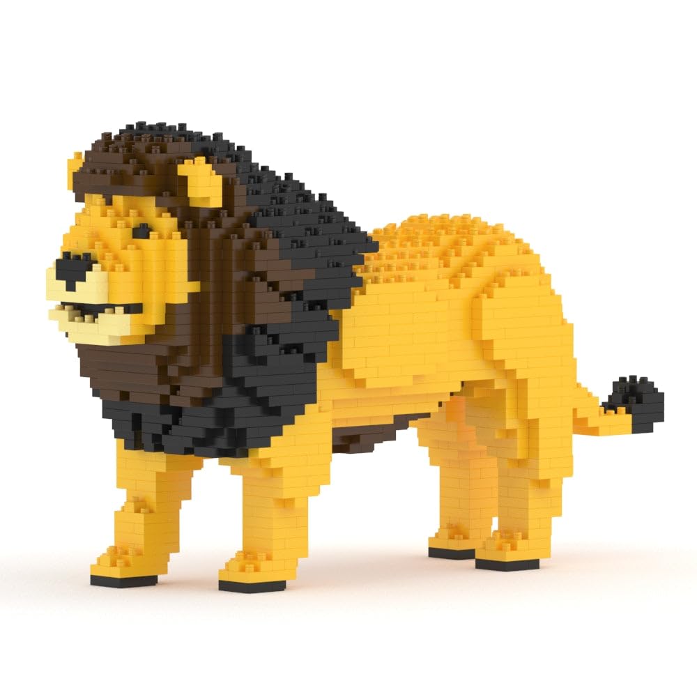 JEKCA Lion 01S | Animal Plastic Building Blocks | Age 14+