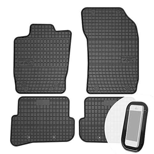 Gummimatten Auto Fußmatten Gummi Automatten Passgenau 4-teilig Set - passend für Audi A1 2010-2018