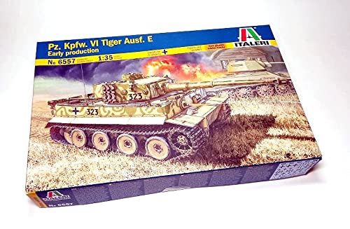 Char de combat Pz Kpfw VI Ausf E Italeri idéal pour diorama militaire historique à monter soi même