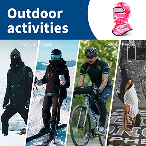 Image of YESLIFE Balaclava Ski Mask for Men and Women, Winter Face Mask, Shiesty for Skiing, Snowboarding & Motorcycle