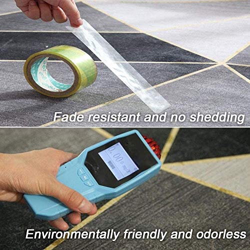 Runner Rug Carpet Runners for gangen Antislip Long geometrische patronen, TQDTX Machine-Made Print Tapijt, Polyester… - Afbeelding 7