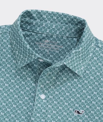 Image of Vineyard Vines Boys' Printed Sankaty Polo