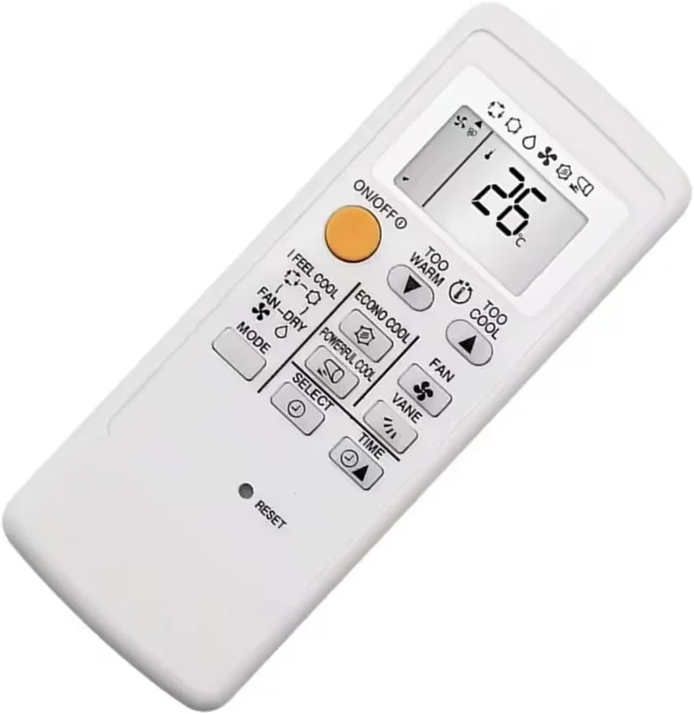 Suitable for Air Conditioner Remote Control New Model MPO7A Compatible with MH08BMPO4B MSZ-GA50VA - Remote Control