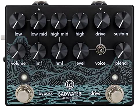 Amazon.com: Walrus Audio Badwater Bass Preamp DI (900-1066 