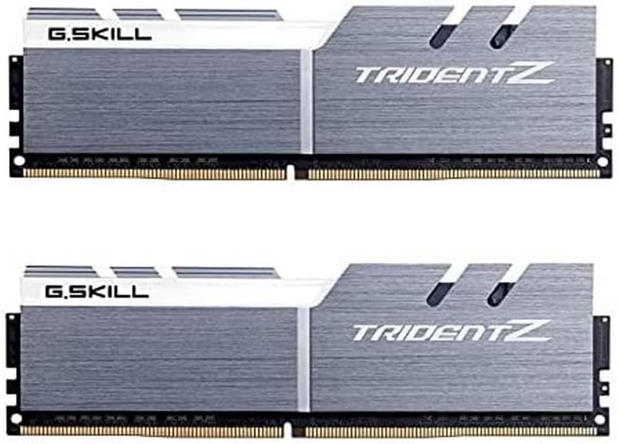 G.SKILL F4-4266C19D-16GTZSW Trident Z Series 16 GB (8 GB x 2) Dual Channel Memory Kit - Silver