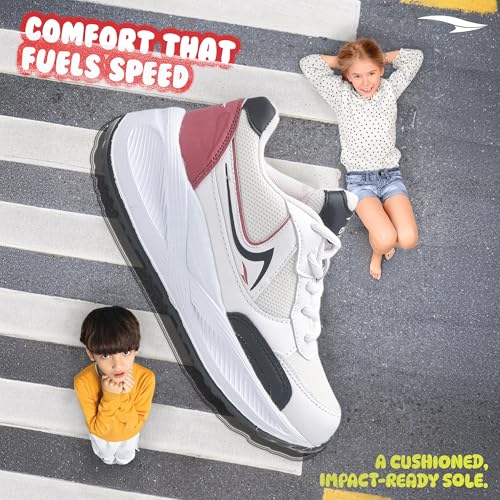 Image of ASIAN Adventure-52 Kids Shoes | Lightweight Sporty Kicks, Breathable Running Shoes, Secure Fit with Memory Foam Technology, Durable Grip Outsole | Stylish Sports Shoes for Boys & Girls