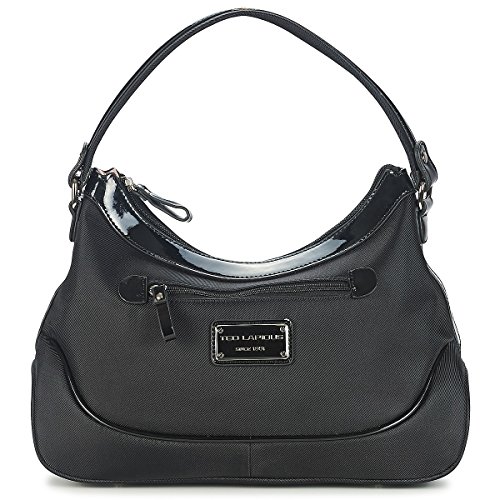 Sac épaule forme banane Ted Lapidus Tonic TL NY4026 noir en nylon pour femme