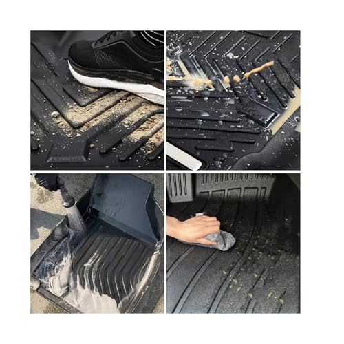 Couverture tapis de sol voiture TPE premium pour VW Touran L 2016-2021