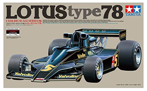 Tamiya 1/12 Lotus Type 78 Modelo Coche de Fórmula Uno miniatura 6