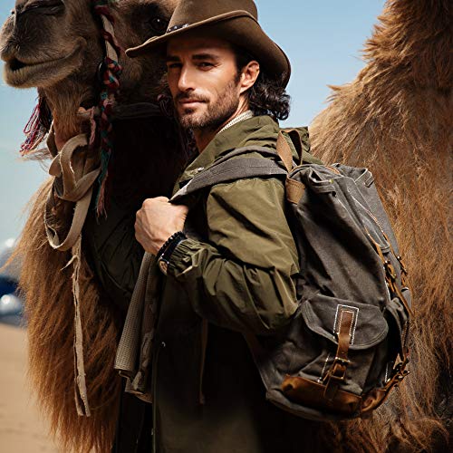 Brass Tacks Waxed Canvas Rucksack