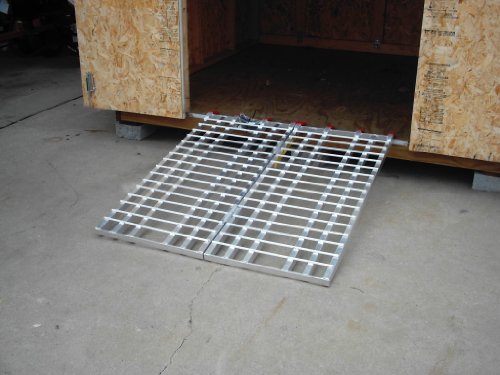 Rampas de aluminio 4ft para motos y trailers miniatura 3