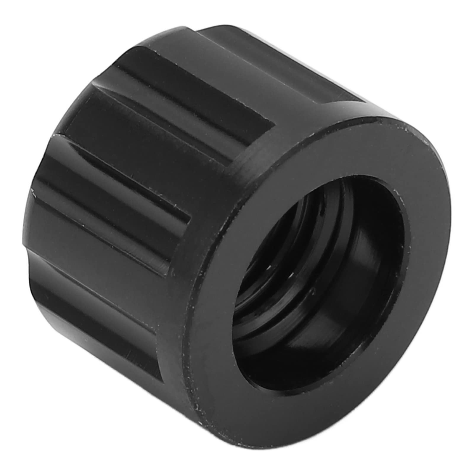 Tnfeeon Perno Passante per Mountain Bike, Attrezzatura da Guida, Biciclette e Accessori per Bici Dado M12 X 1,5 Mm Mozzi per Bici in Lega di Alluminio Dado per Albero Tubo Accessori per