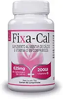 Fixa-cal Carbonato Cálcio 625mg +vitamina D 90 Cp - Saúde Óssea