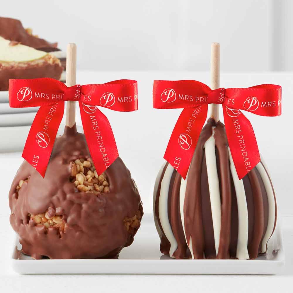 Amazon.com: Mrs Prindables Gourmet Caramel Apples: Christmas