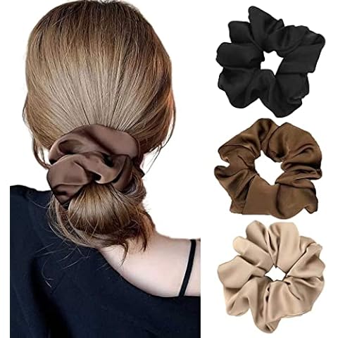 Volummi Haargummis Scrunchies aus Satin Cover
