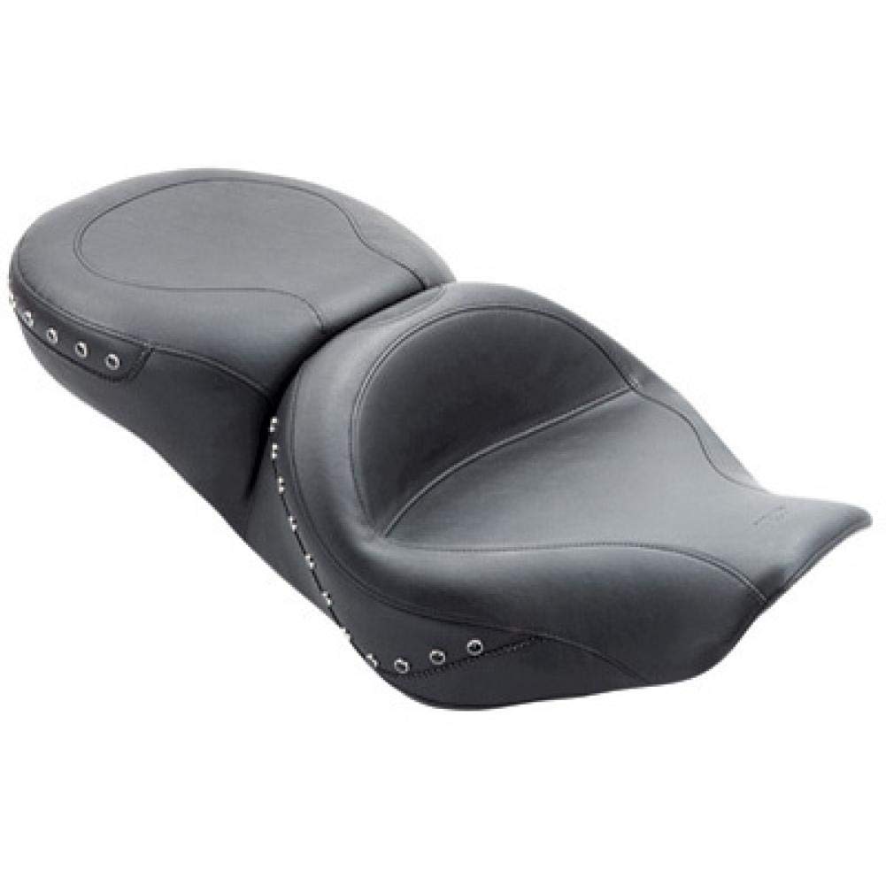 Mustang Studded 1-Piece Touring Seat for 1997-2007 Harley Davidson FLHR/FLHX