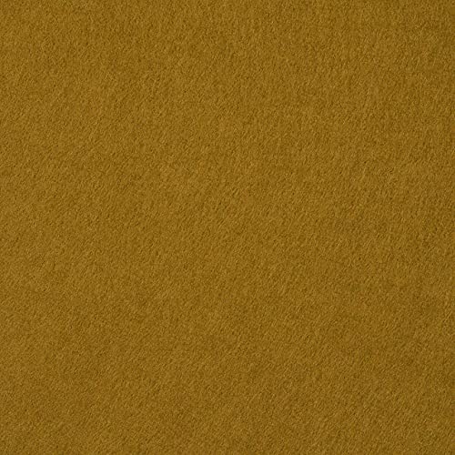 Pandoras Upholstery Self Adhesive Sticky Backed Felt Baize Craft Material Fabric - 450mm Wide x 0.5 Metre (Rolled) Gold — image 1