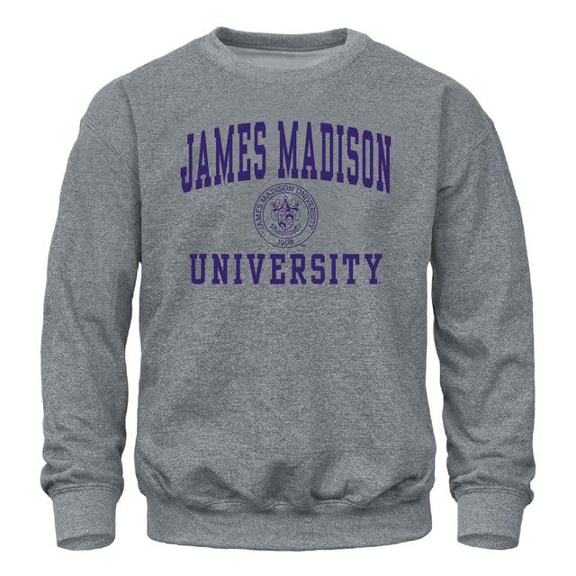 Barnesmith Crewneck Sweatshirt for College, Heritage Logo, Adult Unisex