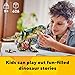 LEGO Creator 3 in 1 T Rex Toy - Dinosaur Toy Building Set for Kids, Boys & Girls, Ages 9+ - 3 Building Options, T-Rex to Triceratops to Pterodactyl - Gift Idea for Birthdays - 31151