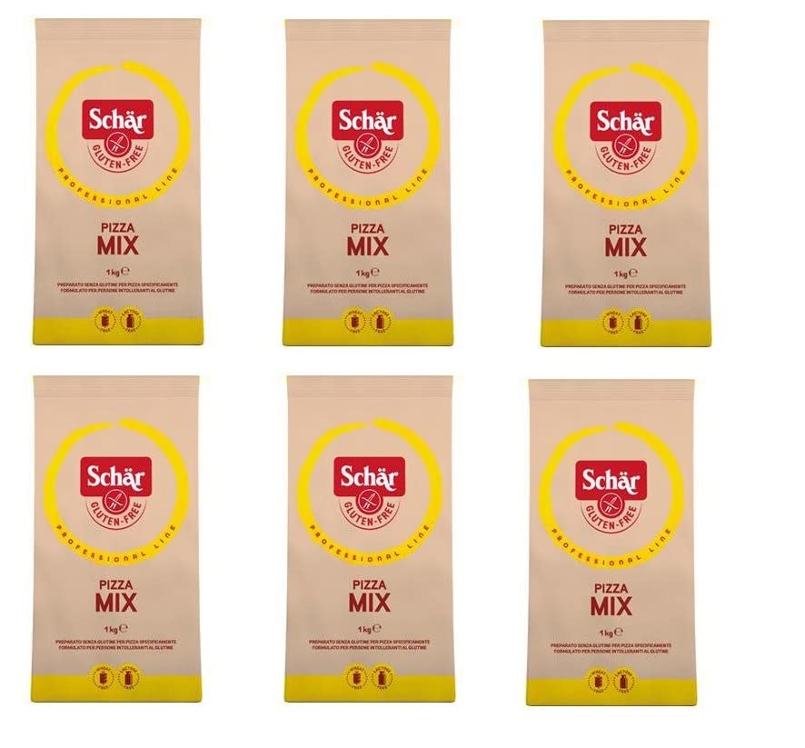 Schar Farina Pizza Mix Mix Harina sin gluten Pizza Mezcla para pizza sin gluten 1 kg