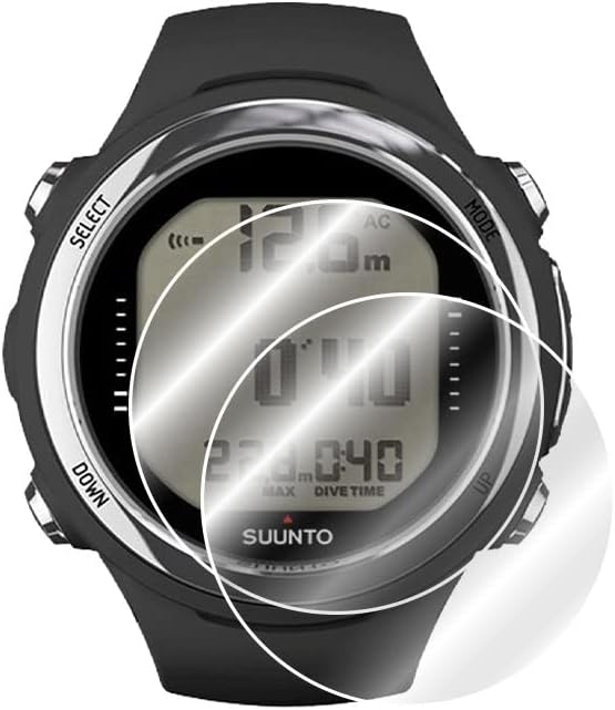 IPG for SUUNTO D4i – D4F Diving Watch Screen Protector (2 Units) Invisible Ultra HD Clear Film Anti Scratch Guard-Smooth/Self-Healing/Bubble -Free for D4I