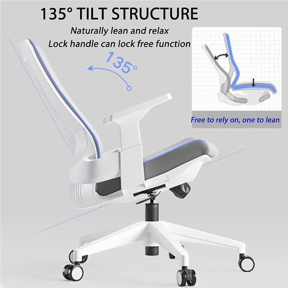 Big Tall Executive Boss Chair Ergonomic High Back Office Chair with Adjustable Lumbar Support Padded Armrests Pink Leather Desk Chair for Workspaces(Gray)