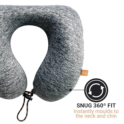 Almohada viscoelástica cervical naranja estándar miniatura 3