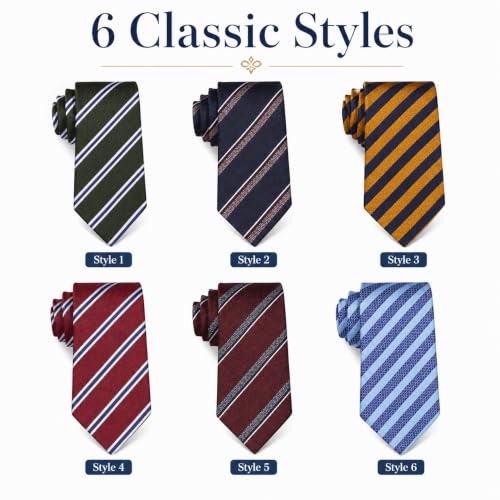Image of WeiShang Neckties for Men, Classic Formal Tie