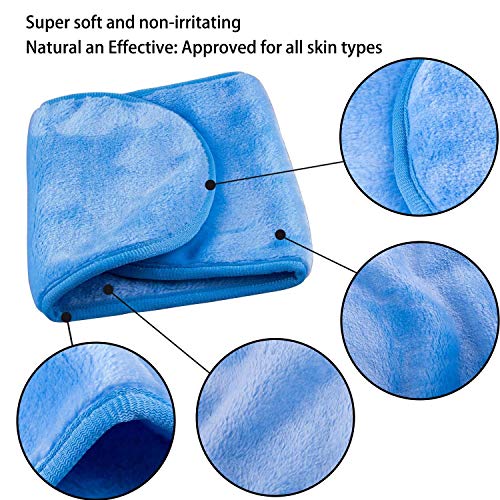 Make-up Remover Doek Herbruikbare Wasbare Microfiber Reinigende Handdoek Move Make-up Direct Geschikt voor Alle… - Image 5